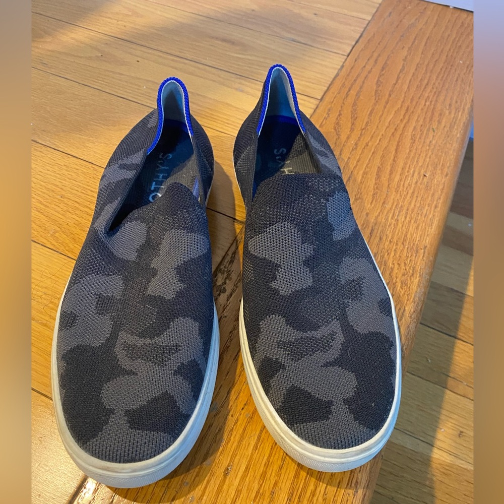 Rothy’s Women camouflage sneakers.